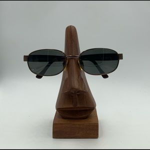 Sergio Tacchini 1064 Gold Oval Sunglasses Frames